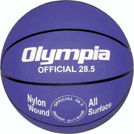 INTER Balls Basketballs Rubber Basketballs Olympia One-color Olympia Basketball - Purple